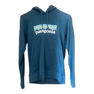 Patagonia Teal Organic Cotton Sweatshirt